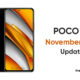 POCO F3 November 2021 security update