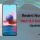 Redmi Note 10 MIUI 12.5 update