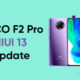 POCO F2 Pro MIUI 13 update