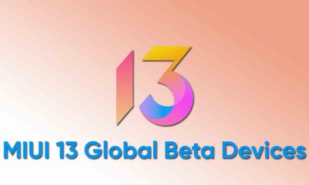 MIUI 13 Global Beta Devices new