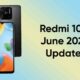 Redmi 10C June Update