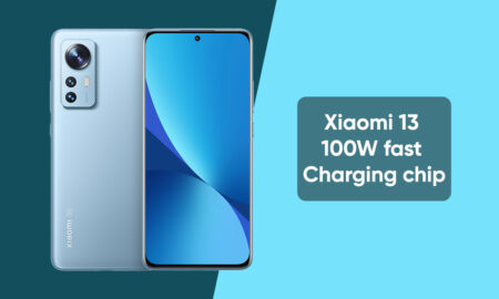 Xiaomi 13 100W fast charging chip