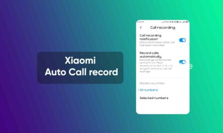 Xiaomi MIUI 13 Auto Call record